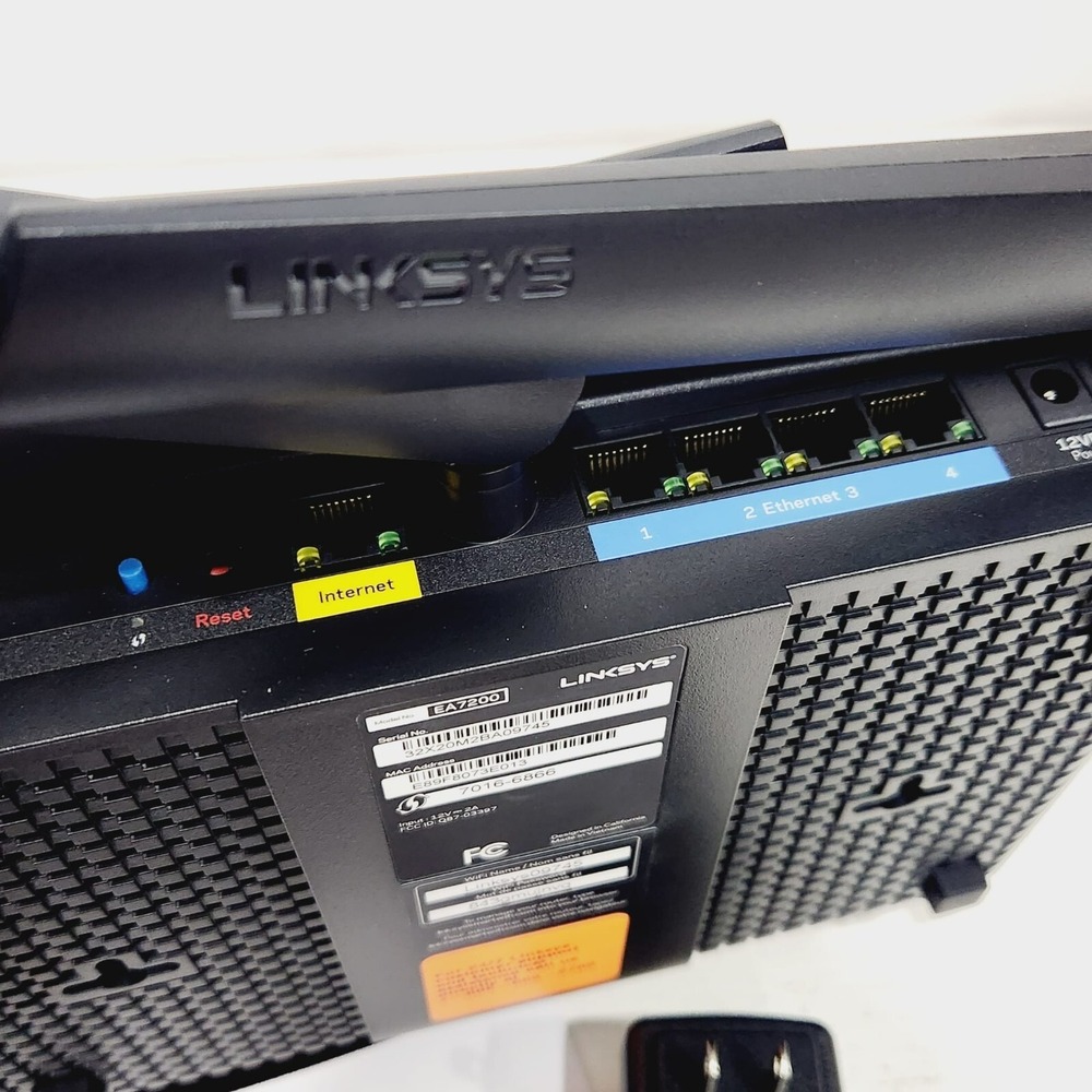 Linksys Max-Stream EA7200‎ Router – AC1750 Dual-Band Wi-Fi 5, 1.7Gbps Speed - Picture 8 of 12